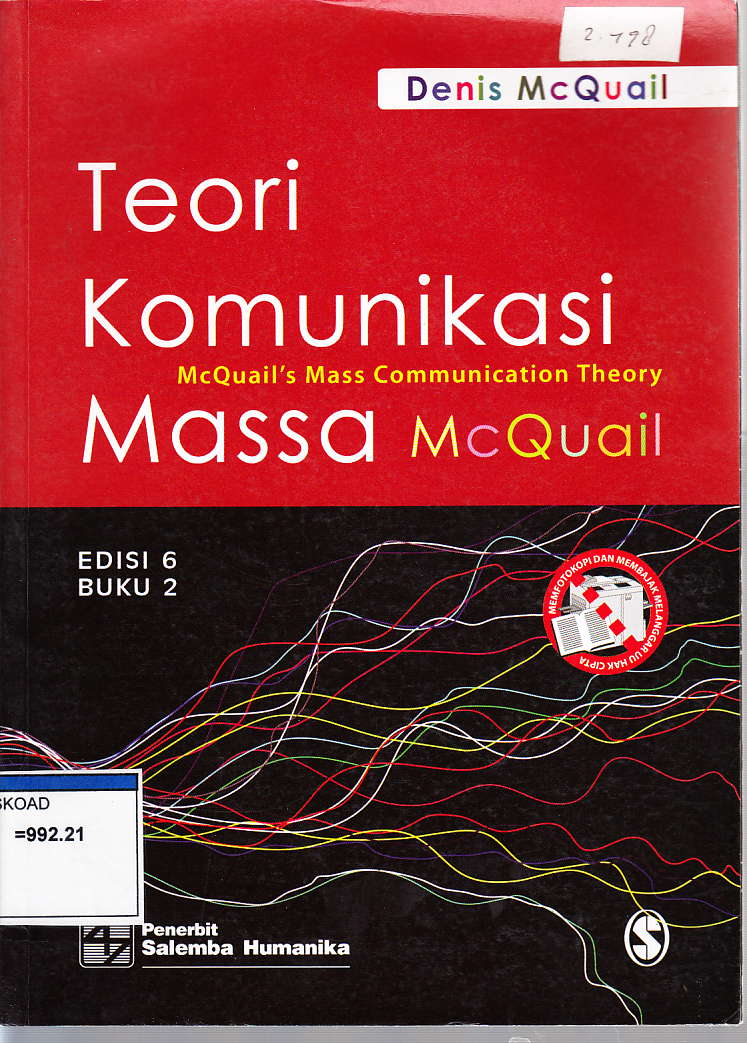 Teori Komunikasi Massa